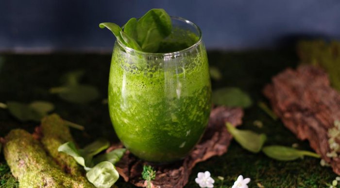 Зеленые коктейли для здоровья и красоты