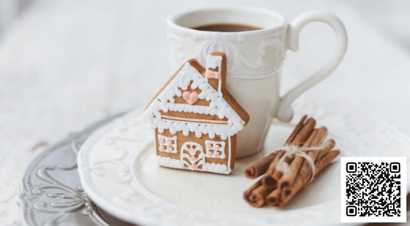 Имбирное печенье с какао к новогодним праздникам