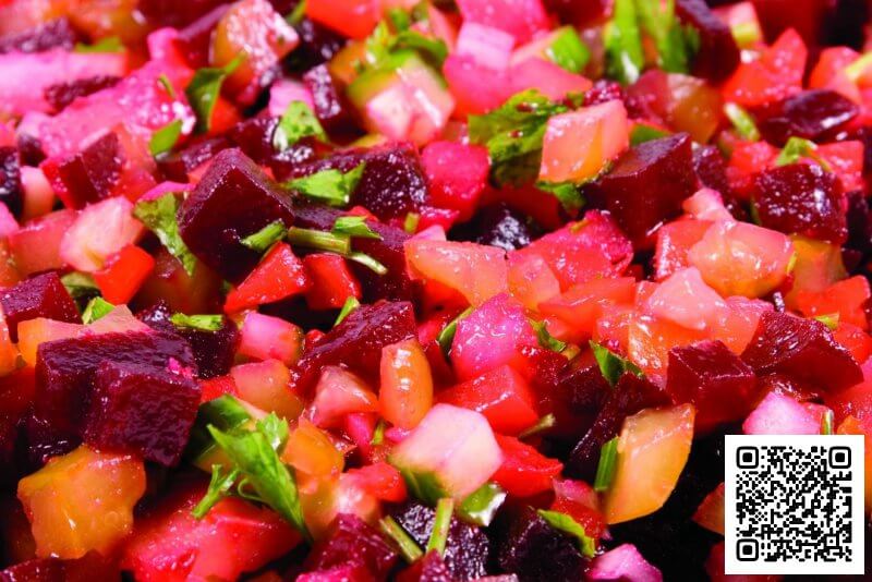 Полезный салат с винегретом – низкокалорийный, без жира и чувства вины