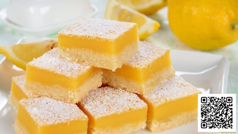 Рецепты для детского праздника – Вкусные лимонные квадратики